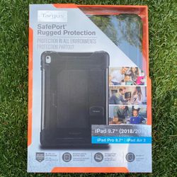 Targus SafePort Rugged Protection BLACK iPad Case - iPad 9.7” (2018-2017) Black THD20014GL