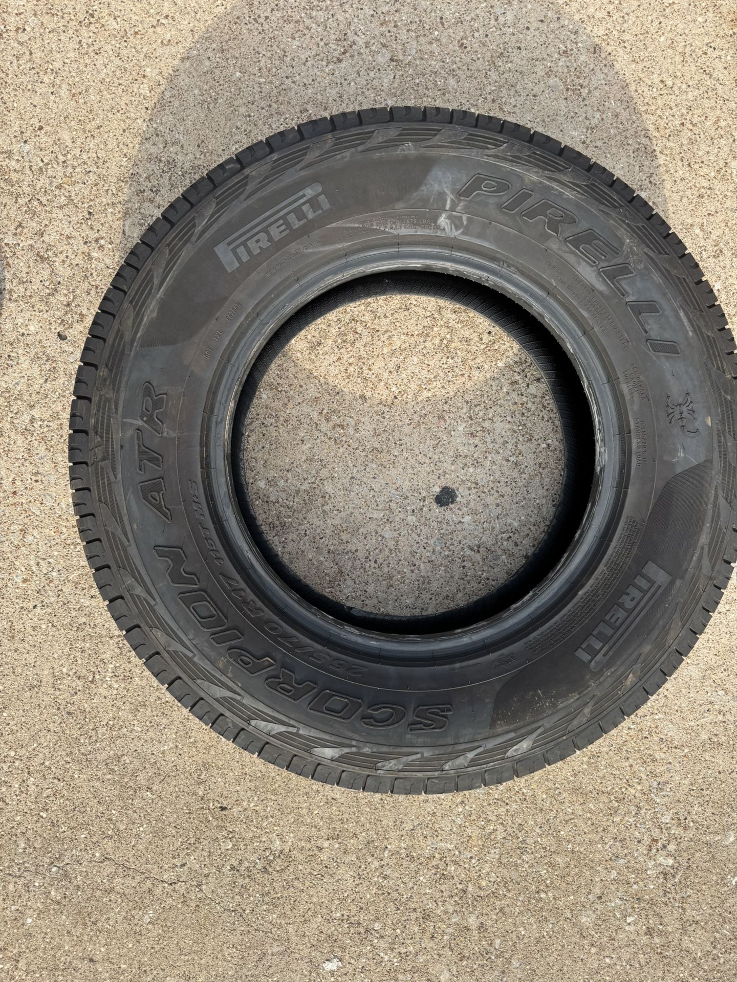 I Have 1 Tire Scorpion 265/70R17