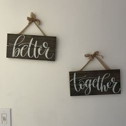 Better Together Sign 