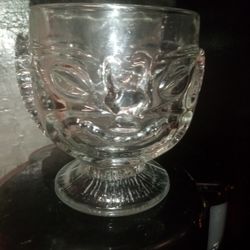 Clear glass Tiki