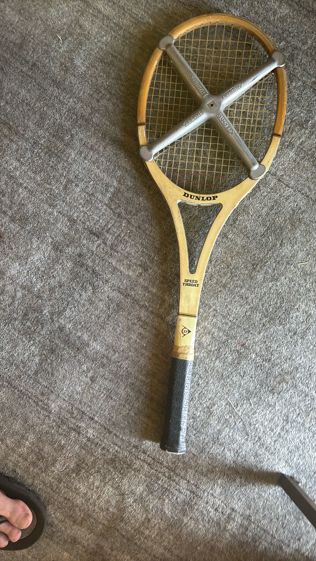 Vintage Speed, Throat, Tennis Racket, Great Condition
