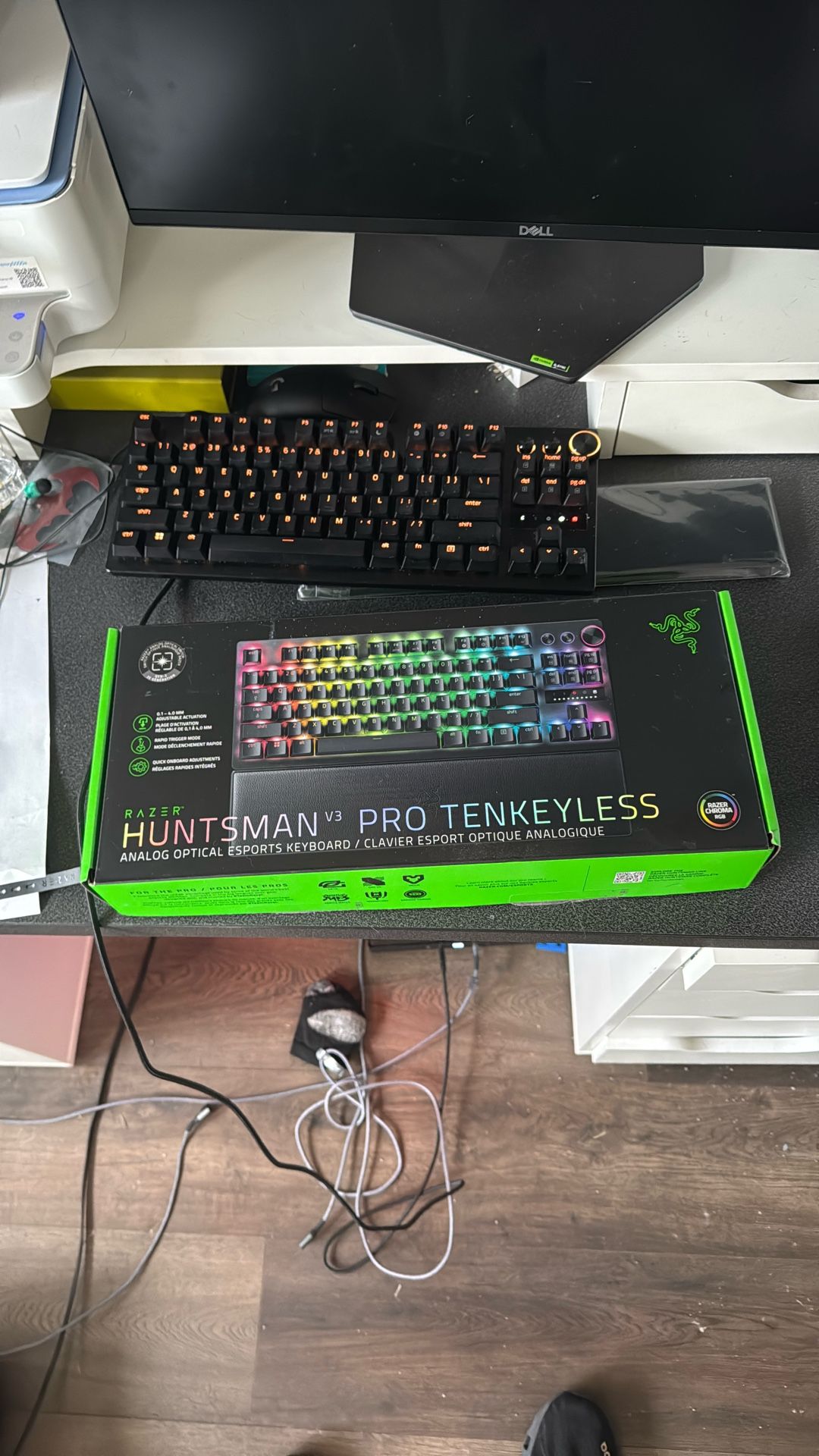 Razor huntsman v3 pro mechanical keyboard