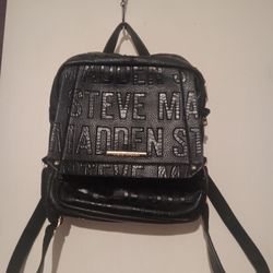 Leather Designer Backpack asking $35.00
