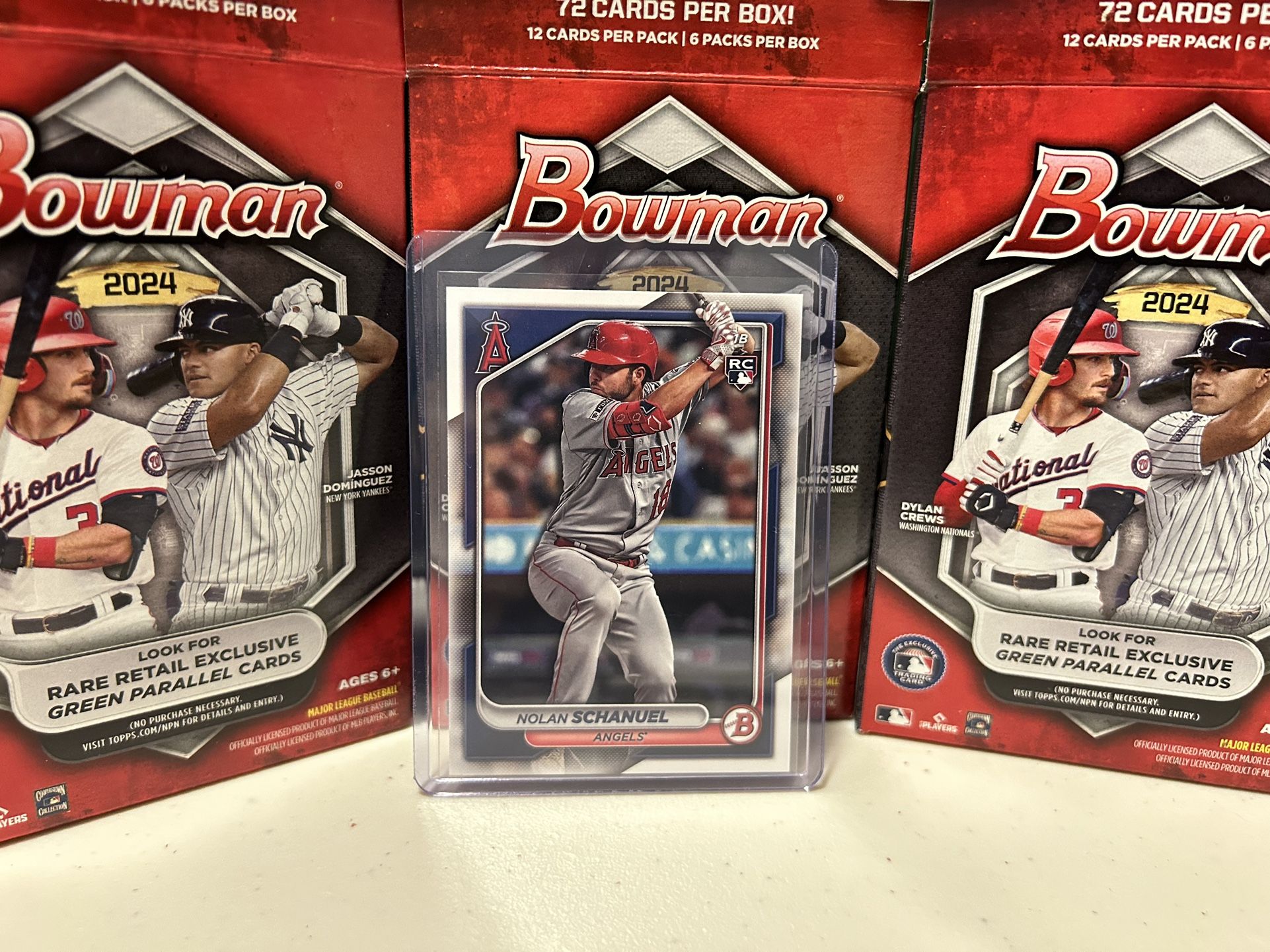 2024 Bowman Baseball Card • Angels