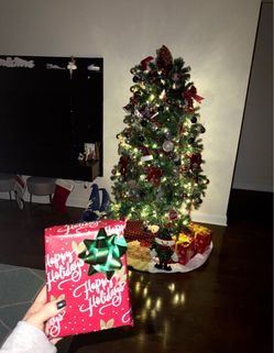 Christmas tree with decoration