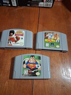 Nintendo 64 games $15 each pick up in Glendale clean and tested and work authentic