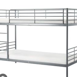 Twin Metal Bed 