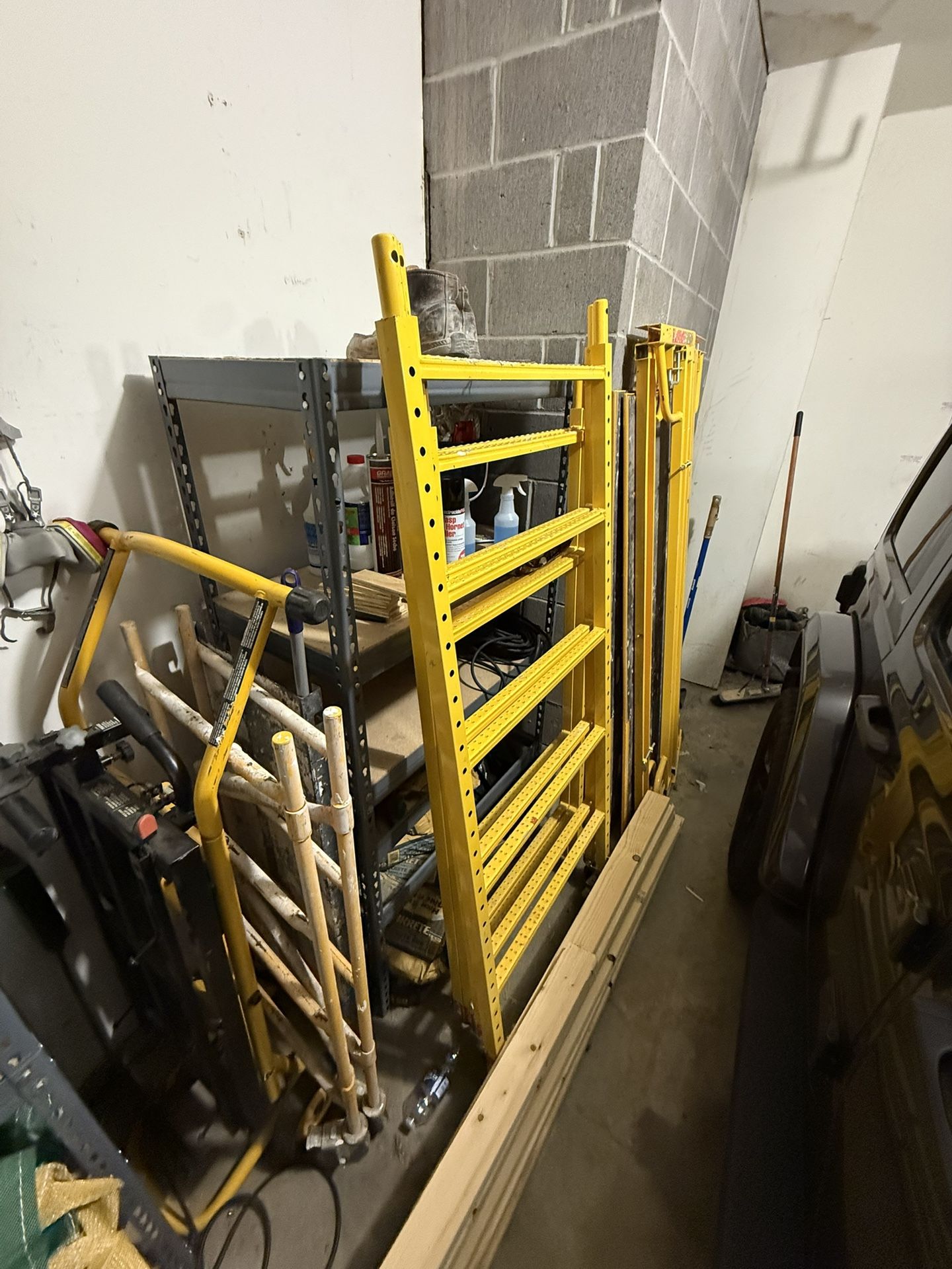 (2) Sets Of Scaffolding - Large & Small