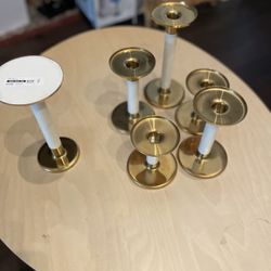 6 IKEA Candle Holders 