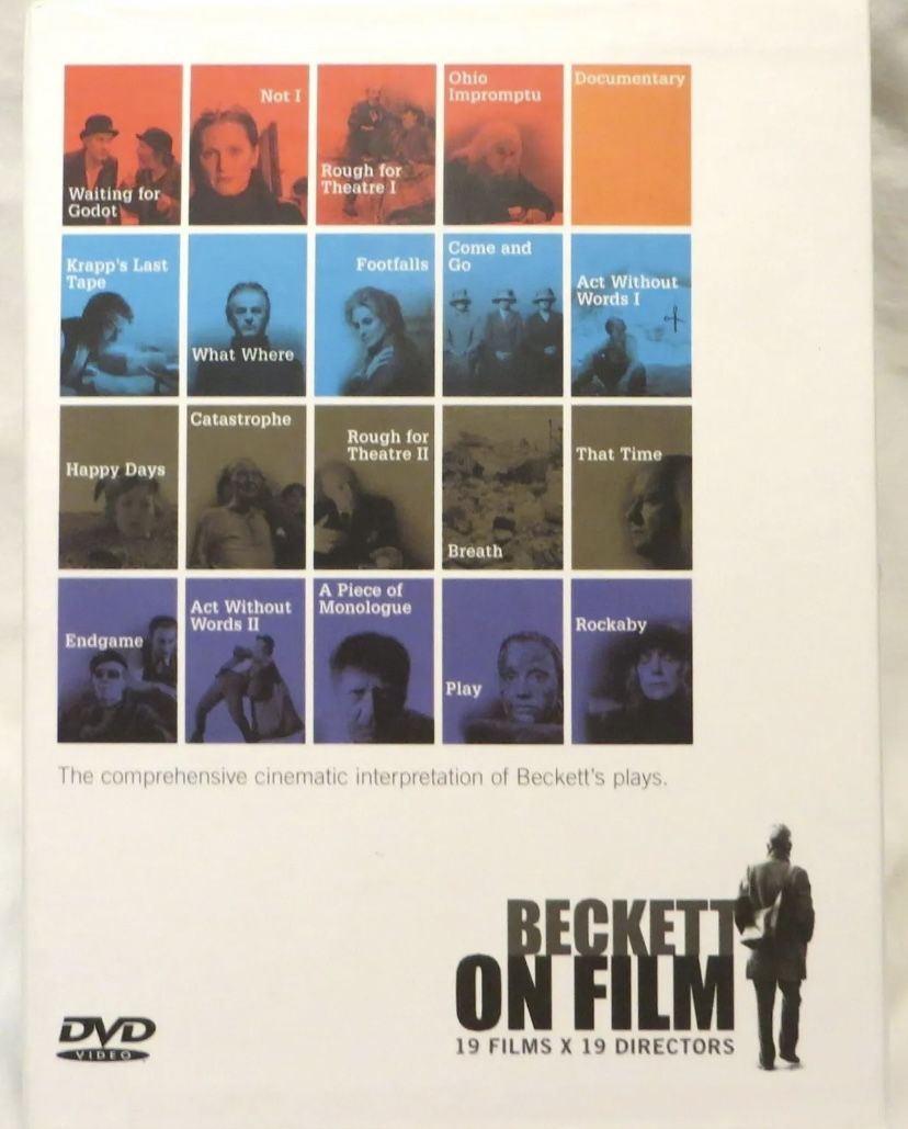 dvd beckett on film set 4 discs w/book 19 films