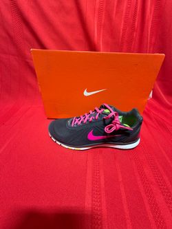 Nike Free TR Luxe Tech 3.0  Womens Running Shoes Black & Pink  Size 8