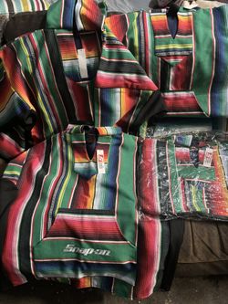 Snap On Poncho Hoodie Brand New Never Used