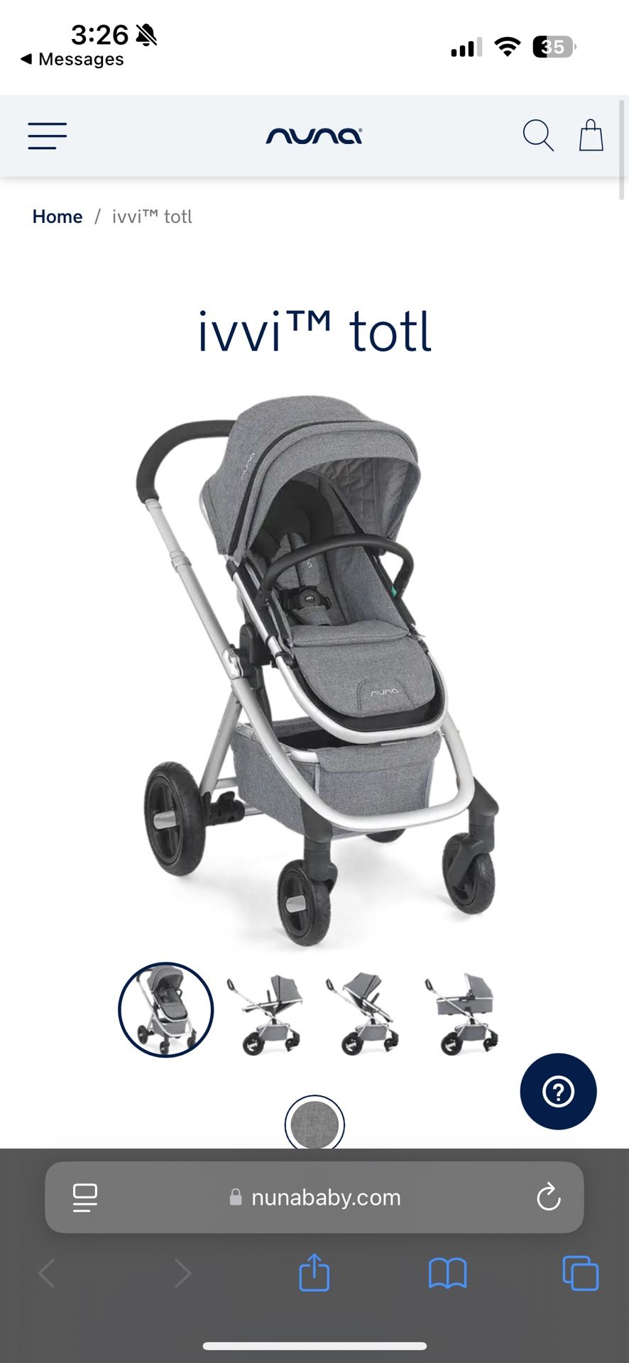 Nuna Stroller