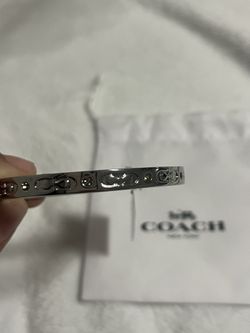 coach bangle bracelet