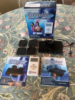 i Reliev Tens + EMS Pain Relief & Recovery System Model ET-7070