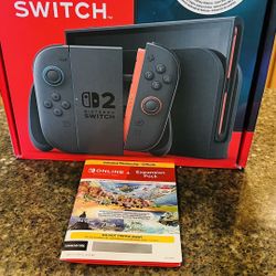Nintendo switch 2 Costco Bundle With MarioKart World And Expansion Pack