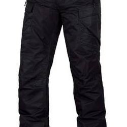 NEW Size Large Men Waterproof Snow Insulated Pants Winter Skiing Snowboarding Pants Zipper Pockets