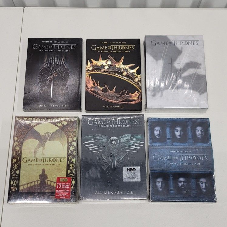 Game Of Thrones The Complete Series Seasons 1-6 DVD Set (3,4,5,6 NEW!)