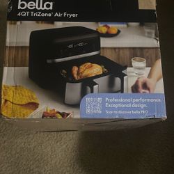 Bella Pro 4QT Trizone Air Fryer (New In Box)