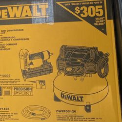 Combo Kit Dewalt Compressor 