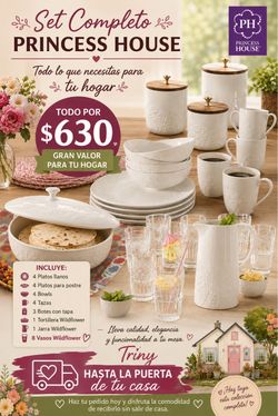 Tortillera blanca y set