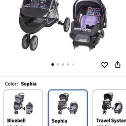 Evenflo Car seat and stroller set