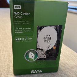 500GB harddrive new in box