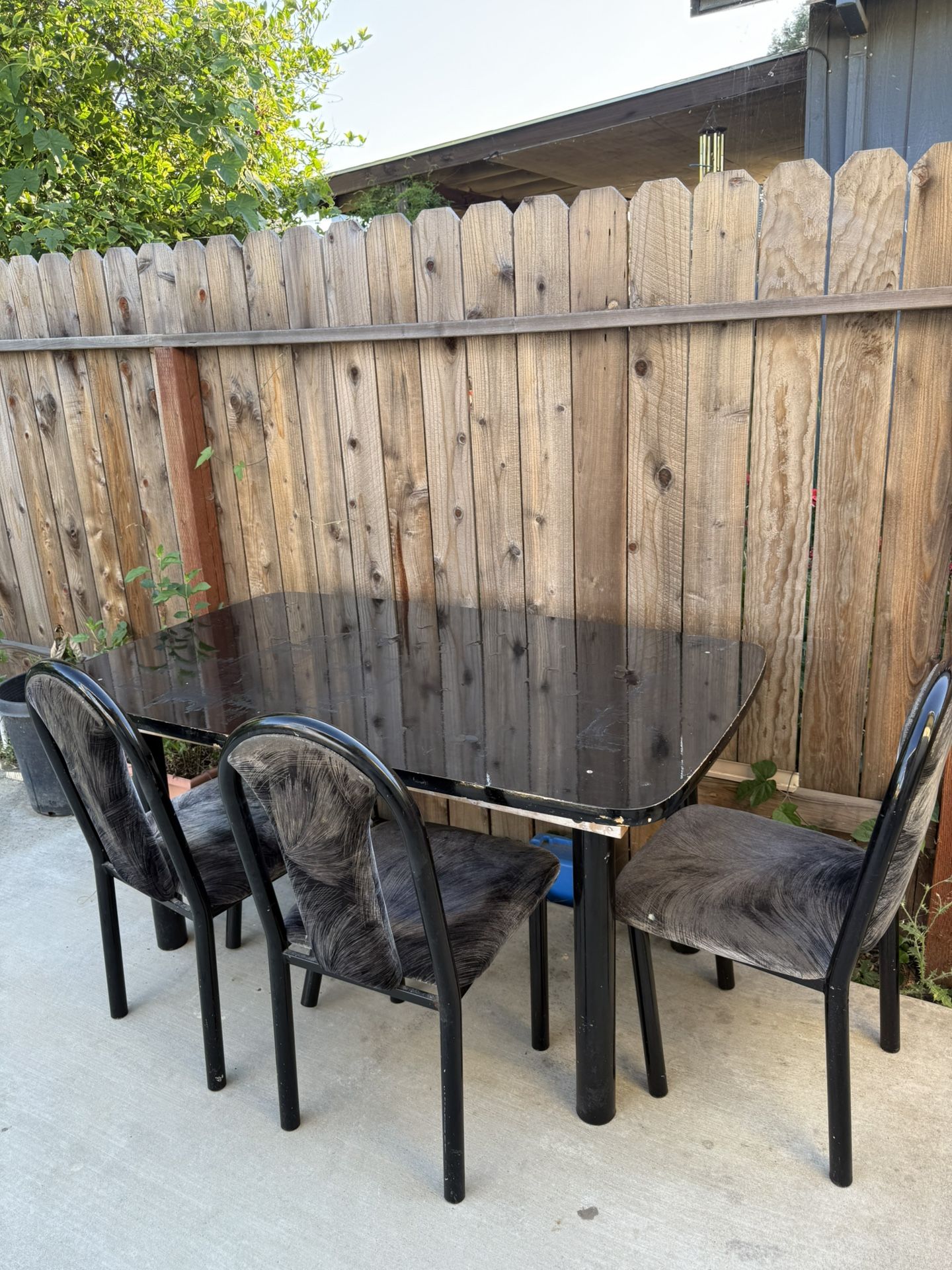 Black dining Table
