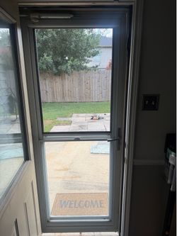 Storm doors
