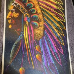 (2) Vintage Blacklight posters - AA Sales - 17 x 11.25 (Titles In The Description) 