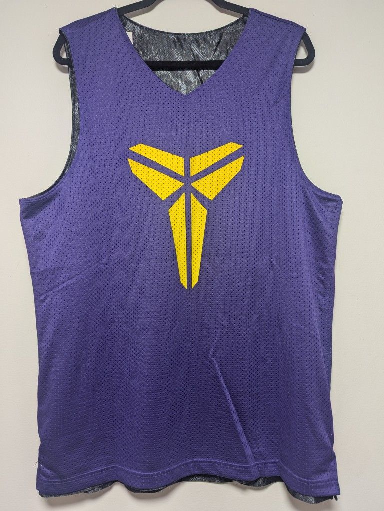 Nike Kobe Bryant Dri-Fit Reversible Basketball Jersey Mens Size Large FZ0934-010