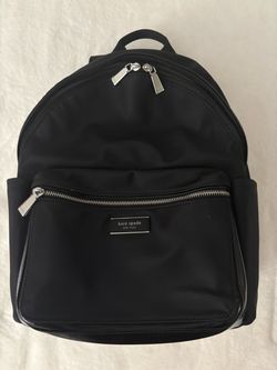 Kate Spade New York Black Nylon Backpack