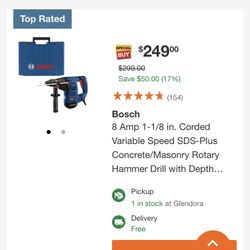 BOSCH HAMMER DRILL NEW