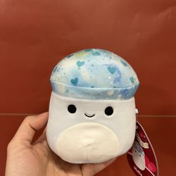 mully mushroom valentine squishmallow 5”