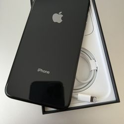 Iphone 8+ Plus 64GB JET GREY ANY CARRIER