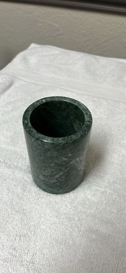 Vintage Green Marble cup