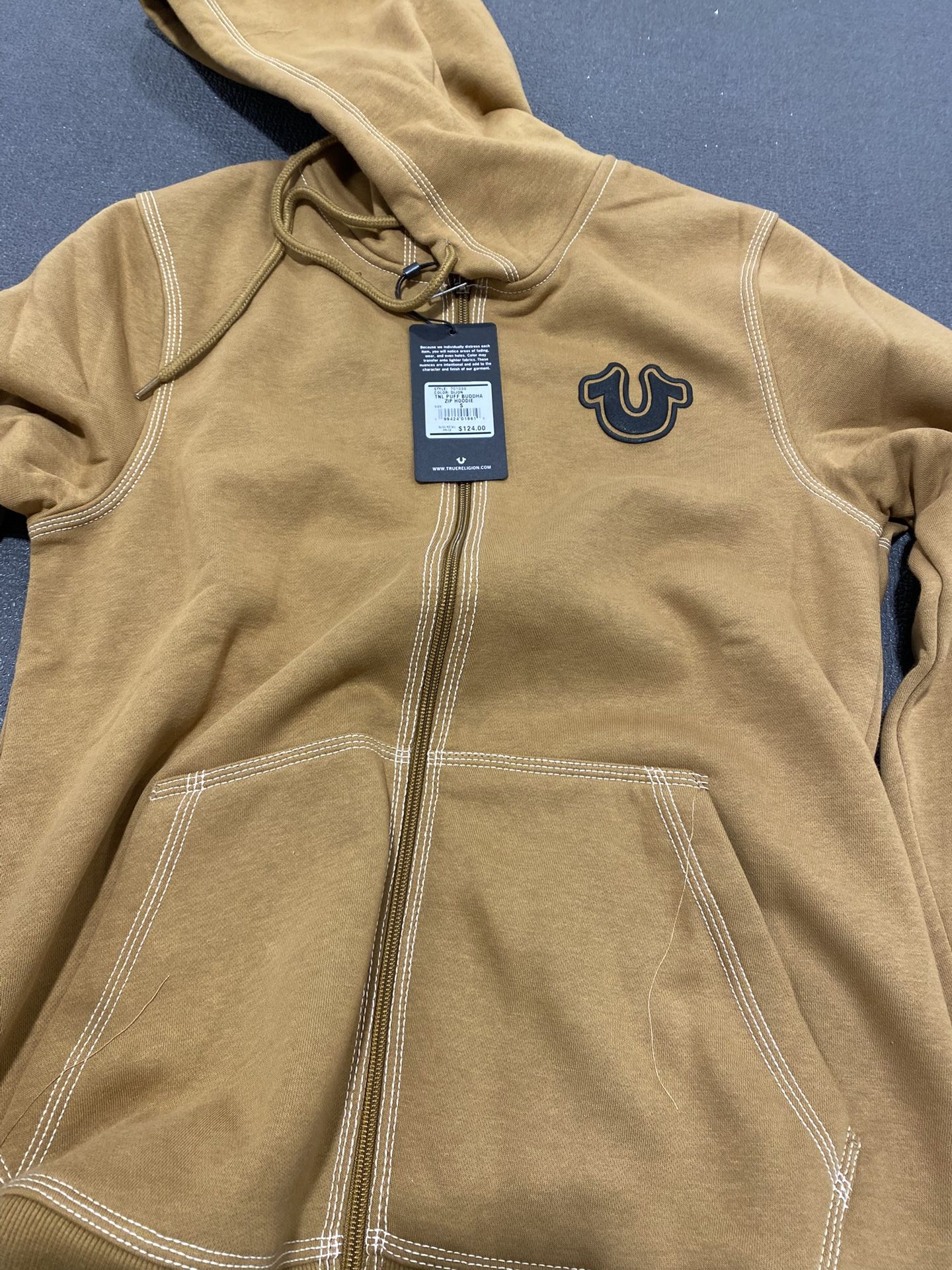 True religion brown S jacket 