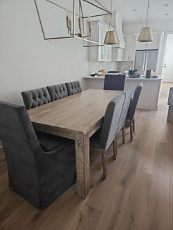 Dinning Room table and 8 chairs