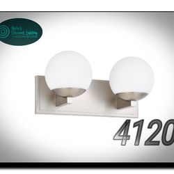 Ntsunxeko Bathroom Vanity Light Fixtures, 2-Light Globe Bathroom Lighting Fixtures