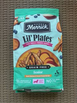 Merrick Lil' Plates Premium Grain Free Senior Dry Dog Food For Small Dogs