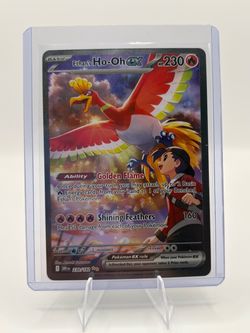 Ethan's Ho-Oh ex 230/182 Sv10 Destined Rivals Ultra Rare Full Art Holo Eng