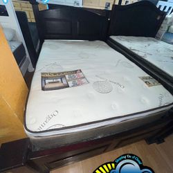 Royal Memory Foam Full Size Mattress And Box Set