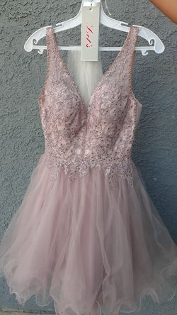 Rose gold dress