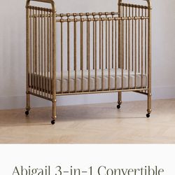 Namesake Abigail 3-in-1 Convertible Mini Crib