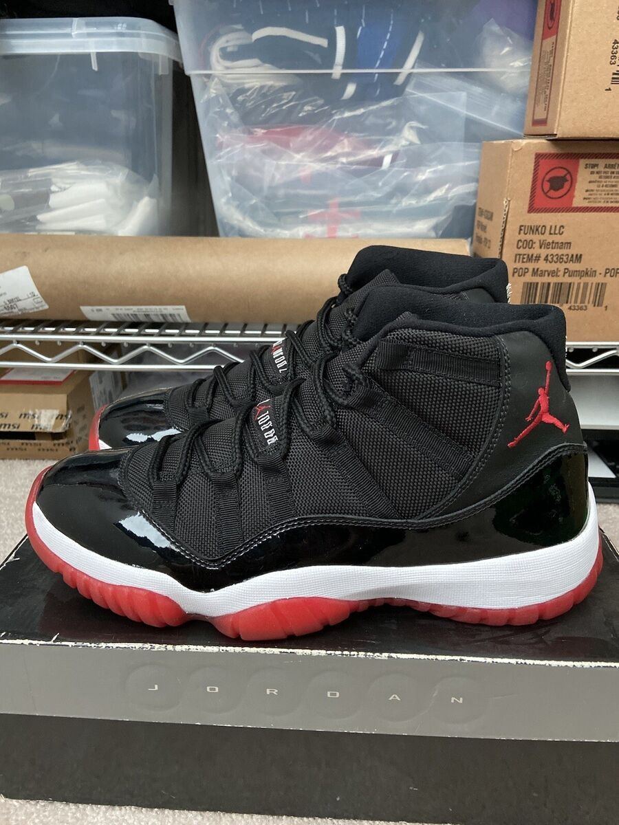 Red Jordan 11 Bref Jordan 11 Retro Bred 2019 – Show Off Sneakers