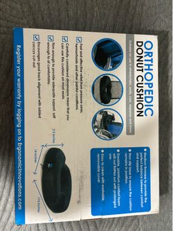 Orthopedic donut cushion
