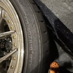 3 Rims With Tires- 215/40ZR18 89Y