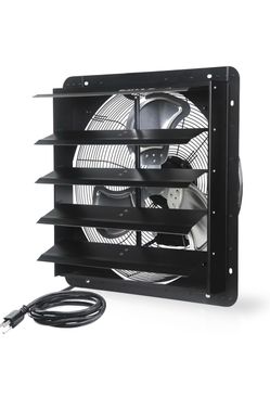 VENTISOL 20 Inch Shutter Exhaust Fan Wall Mounted