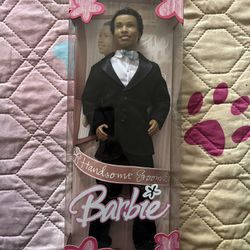 2004 Mattel Barbie "Handsome Groom" African American 11.5" Doll