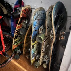 Skateboards Different Sizes
